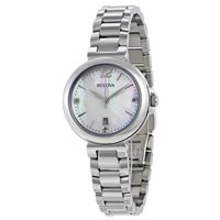 Orologio Bulova Donna Classic Diamond in Acciaio 96P149
